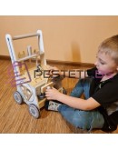 Детска работилница Уокър с дървени инструменти 3в1